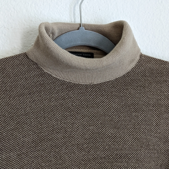Purificacion Garcia Merino Wool Blend Turtleneck Sweater Men's Sz XL - Picture 2 of 8